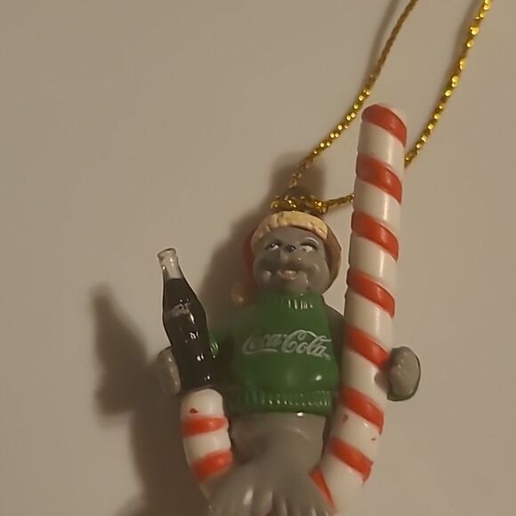 Coca Cola  Mini Ornaments Set - Red and White - Picture 2 of 6